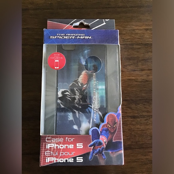 New in Box iPhone 5 Spider-Man Case - Picture 1 of 3